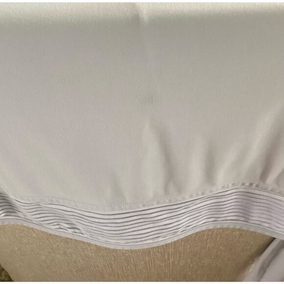 Lululemon Womens Striped Long Sleeve Pullover T-Shirt Light Blue Gray - Picture 8 of 9